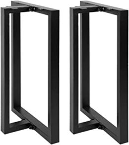 Set picioare masa metal, Homs , Negru,55X72 cm,30631