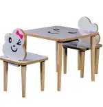 Set masa+ 2 scaune pentru copii Homs roz,20014