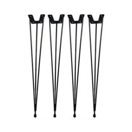 Set picioare masa metal, Homs ,negru,w0057