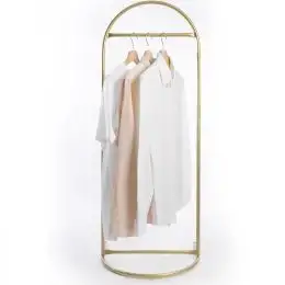 Stand umeras pentru haine, gold Homs, 121x46x38cm