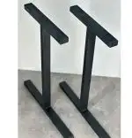 Set picioare masa metal, Homs , Negru,60x72 cm,w0058