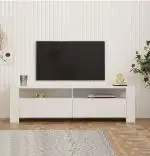 Comoda televizor Combe culoare alb 140 cm