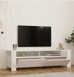 Comoda televizor Combe culoare alb 140 cm