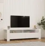 Comoda televizor Combe culoare alb 140 cm