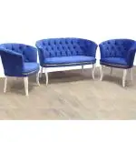 Canapea Milano culoare albastru 2 locuri