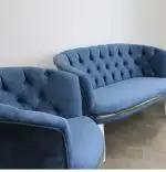 Canapea Milano culoare albastru 2 locuri