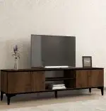 Comoda tv Erem pentru living culoare nuc 180 cm