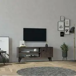 Comoda tv Jena pentru living culoare antracit 120 cm