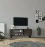 Comoda tv Jena pentru living culoare antracit 120 cm