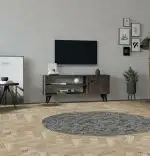 Comoda tv Jena pentru living culoare antracit 120 cm