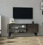 Comoda tv Jena pentru living culoare antracit 120 cm