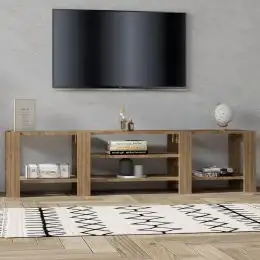 Comoda Tv Brigette, pentru living,culoare nuc 160 cm