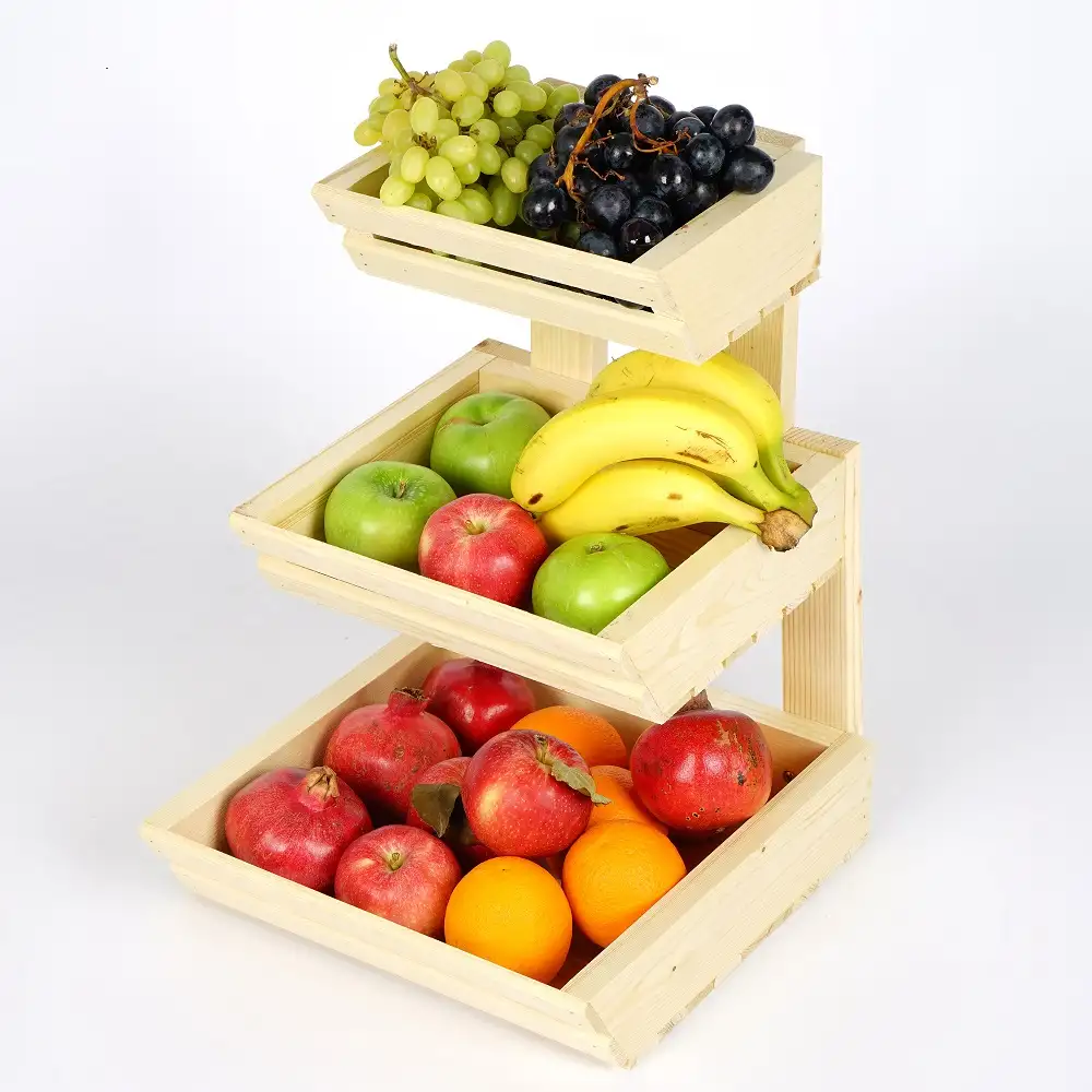Organize pentru bucatarie, depozitare din lemn, culoare stejar,45 cm