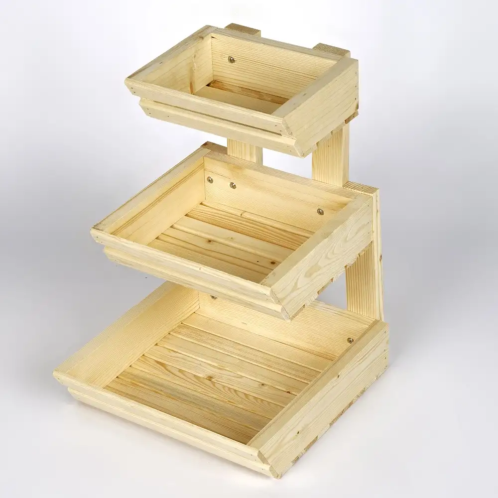 Organize pentru bucatarie, depozitare din lemn, culoare stejar,45 cm