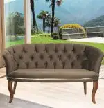Canapea 2 persoane Milano Homs textil,maro