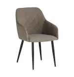 Scaun tapitat si piciore metal ,horeca,clasa A
