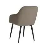 Scaun tapitat si piciore metal ,horeca,clasa A