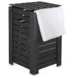 Cos pentru rufe din lemn, Wash,55 cm
