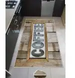 Covor de bucatarie Otto, model cofee, 200 cm