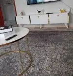 Masuta de cafea Vicenta  Homs, bej si auriu, seria 440, 70 cm