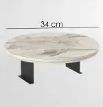 Masuta laterala, Verla Homs,rotund, reglabil, 25059