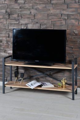 Comoda tv cadru metal, Onix Homs, 120 x 60 x 35 cm