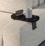 Masuta laterala, Verla Homs, negru, reglabil, 25041