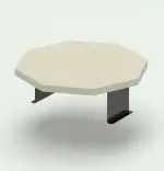 Masuta laterala, Verla Homs, bej, reglabil, 25051