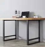 Set picioare masa din metal pentru bucatarie, living, office, horeca, 72 cm