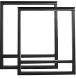 Set picioare masa din metal pentru bucatarie, living, office, horeca, 72 cm