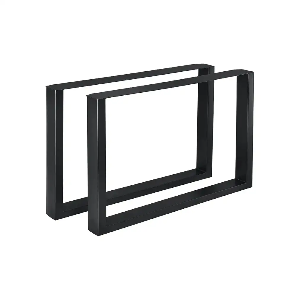 Set 2 Picioare Metalice pentru Băncuță, Design Industrial, 90x72 cm