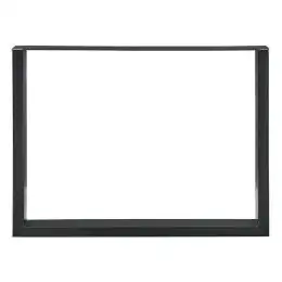 Set 2 Picioare Metalice pentru Băncuță, Design Industrial, 90x72 cm