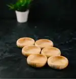 Set 6 Boluri din Lemn Natural