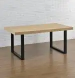 Set 2 Picioare Metalice pentru Băncuță, Design Industrial, 90x72 cm