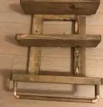 Suport Prosoape din Lemn 50 cm