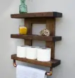 Suport Prosoape din Lemn 50 cm