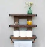 Suport Prosoape din Lemn 50 cm