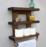 Suport Prosoape din Lemn 50 cm