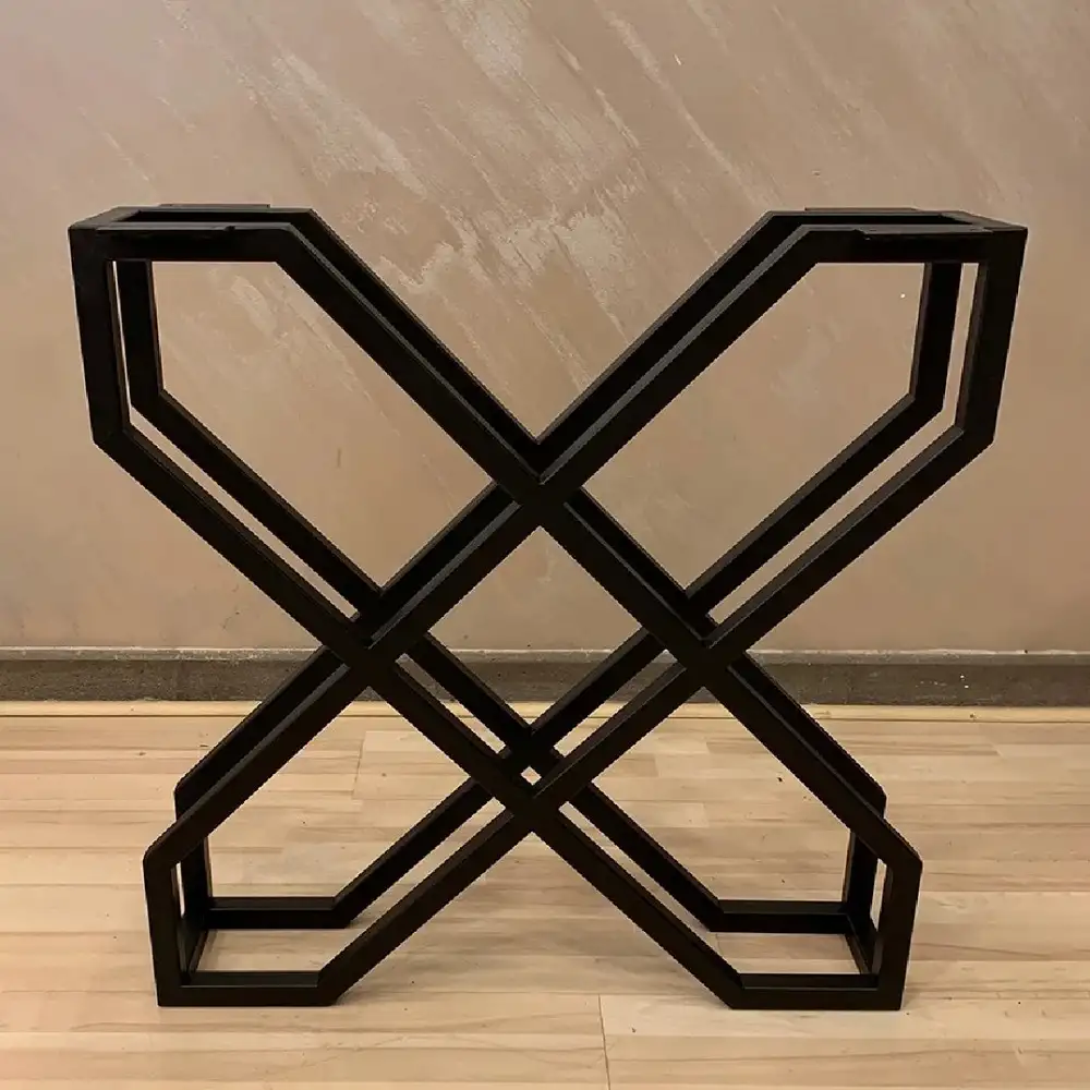 Set 2 Picioare Masă Metal, 70x72 cm