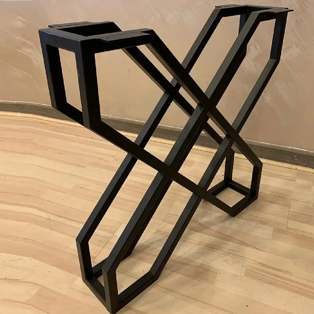 Set 2 Picioare Masă Metal, 70x72 cm