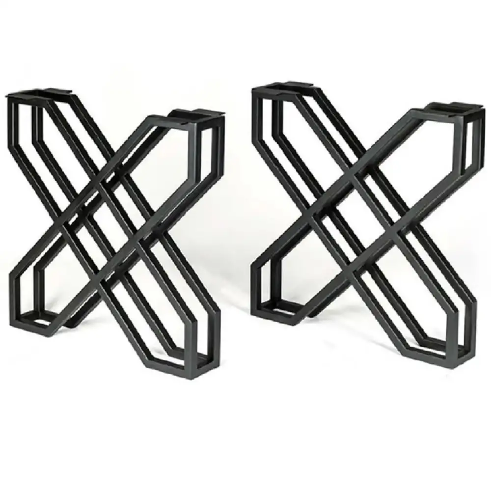 Set 2 Picioare Masă Metal, 70x72 cm