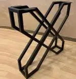 Set 2 Picioare Masă Metal, 70x72 cm