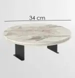 Masuta laterala Verla Homs, rotunda, reglabila, 25056