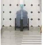 Suport ghiveci Anca, din metal, culoare negru