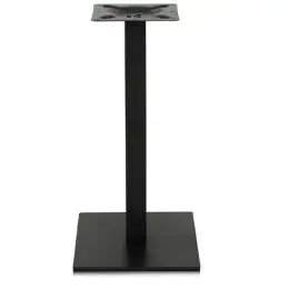Picioare metalice pentru masa 80x80 cm,negru