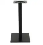 Picioare metalice pentru masa 80x80 cm,negru
