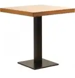 Picioare metalice pentru masa 80x80 cm,negru