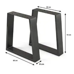 Picior masă din 2 bucăți, 72 cm