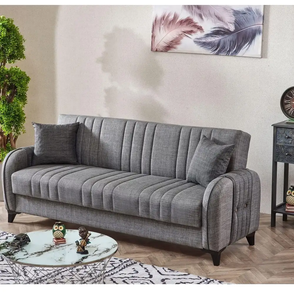 Canapea extensibila cu lada depozitare Elegance Homs